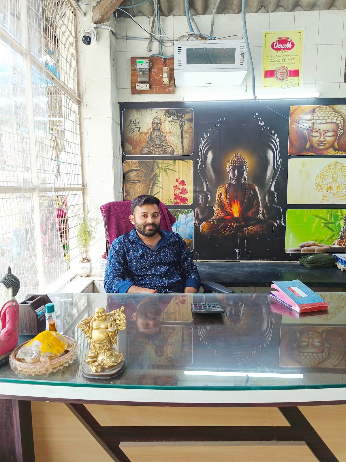 Amaravathi chicken centre — photo by Amaravathi chicken centre