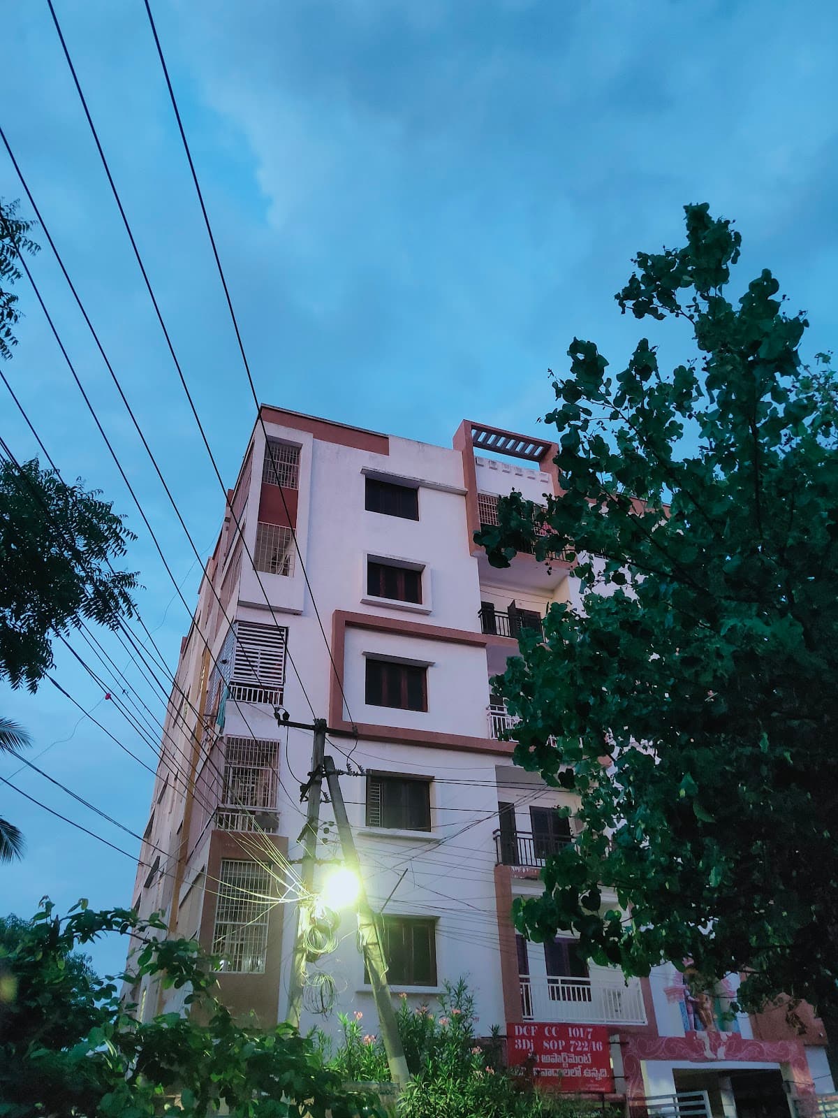 Annapurna apartments — photo by Pooja Tunuguntla