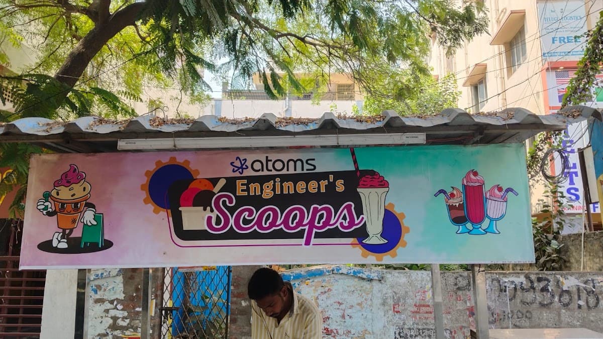 Atoms Engineers Scoops - Guntur's Famous Realfruits Faloodas and Milkshakes Outlet — photo by Atoms Engineers Scoops - Guntur's Famous Realfruits Faloodas and Milkshakes Outlet