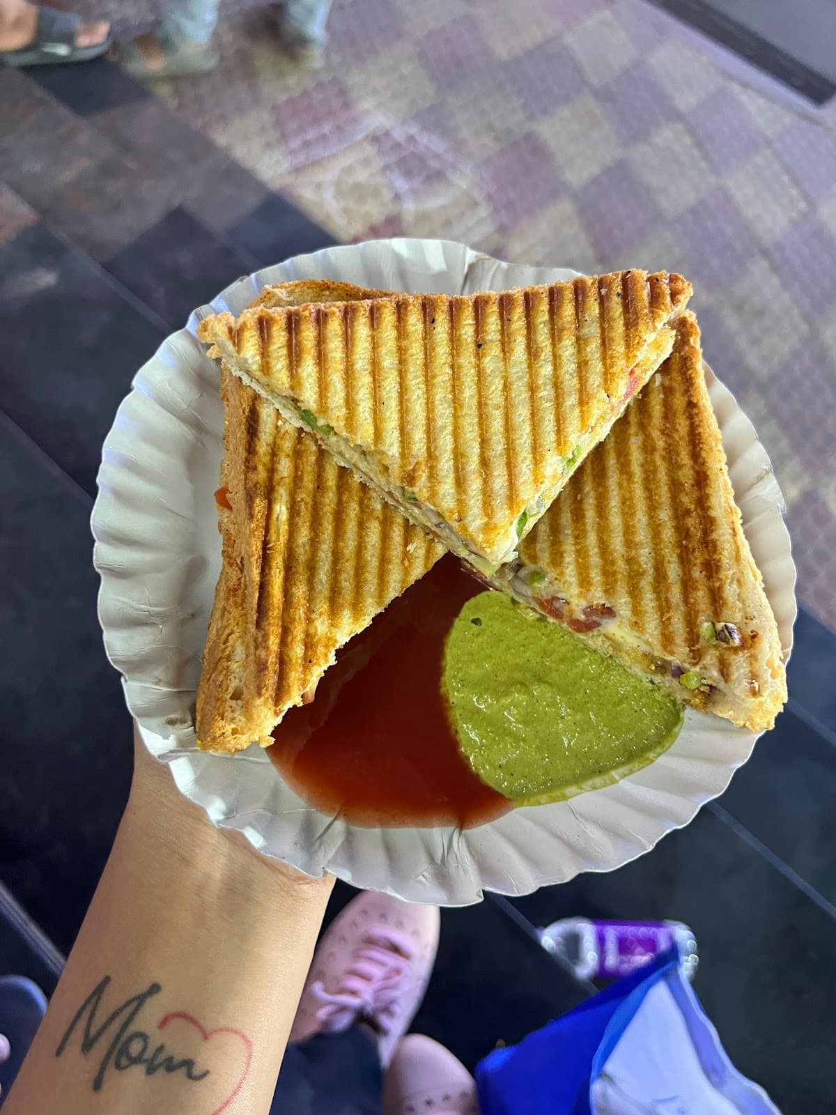 Bombay chat — photo by Divya Vanga
