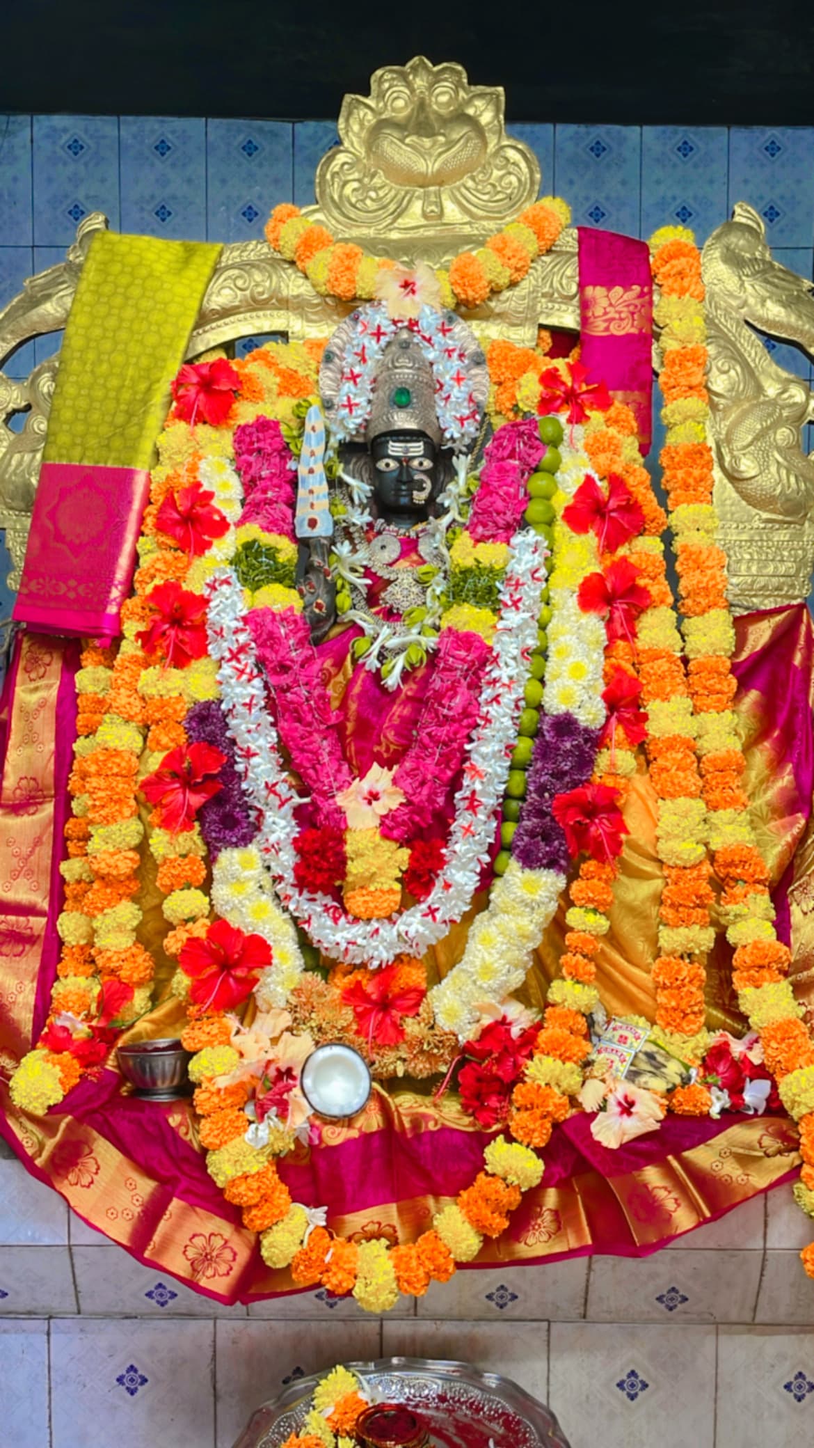 Chowdeswari devi temple — photo by Polisetty Chowdaiah