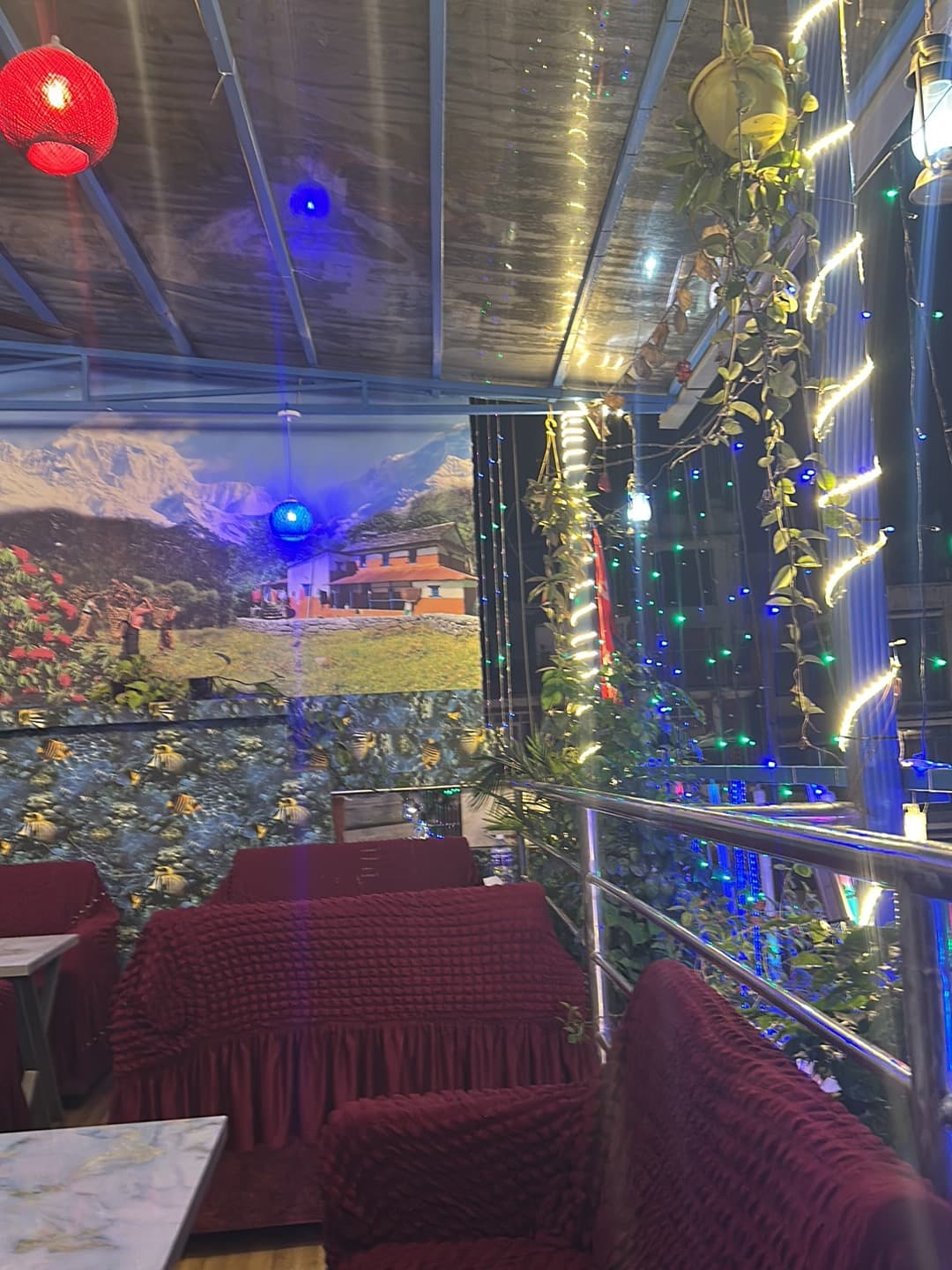 Himalaya haze restaurant & bar roof top — photo by Hari