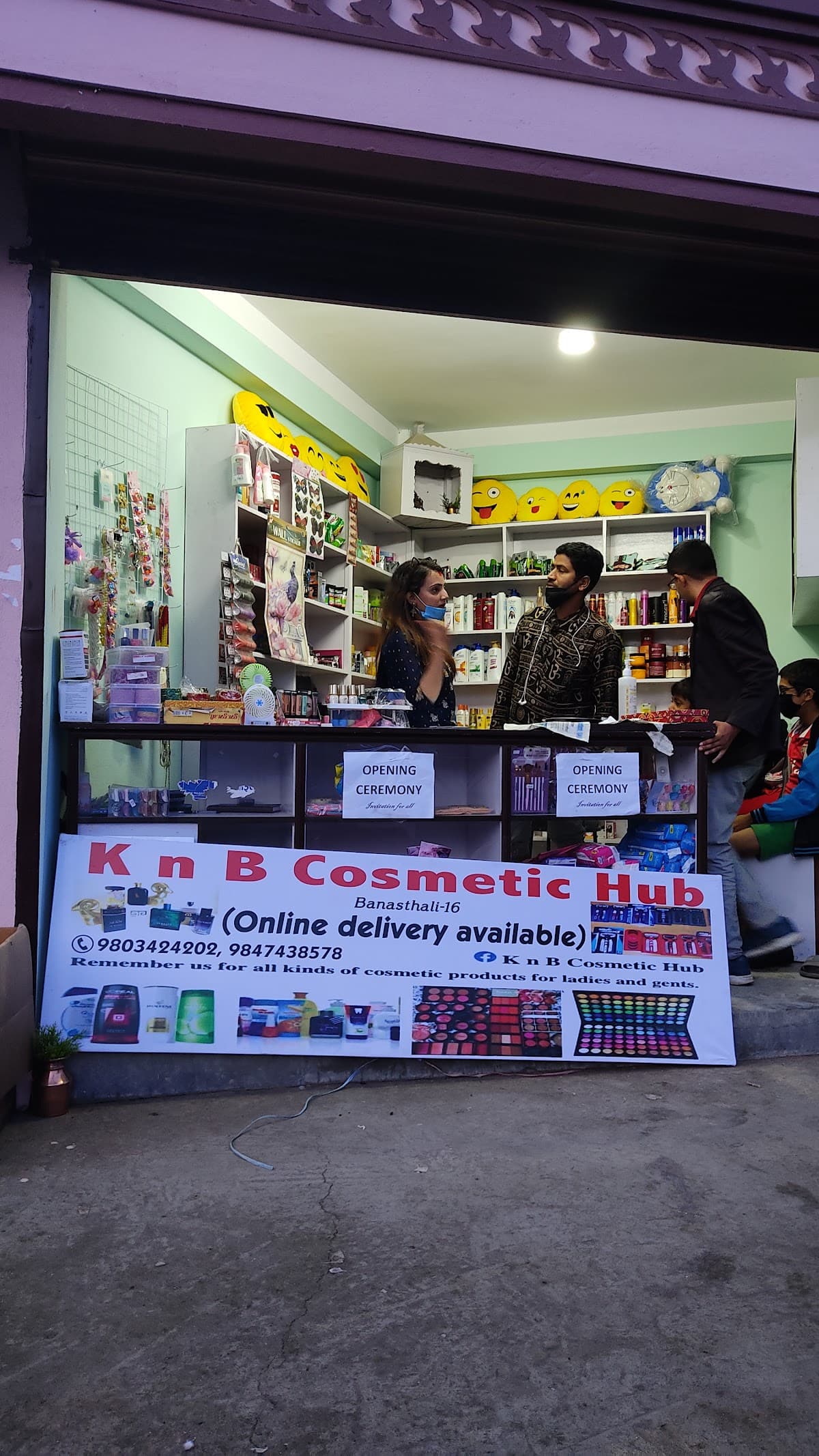 K n B Cosmetic Hub — photo by Arun Poudel
