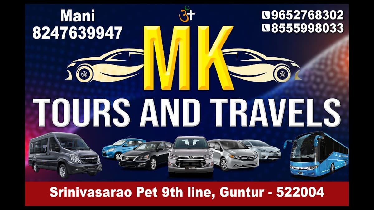 MANI MK TOURS AND TRAVELS — photo by MANI MK TOURS AND TRAVELS