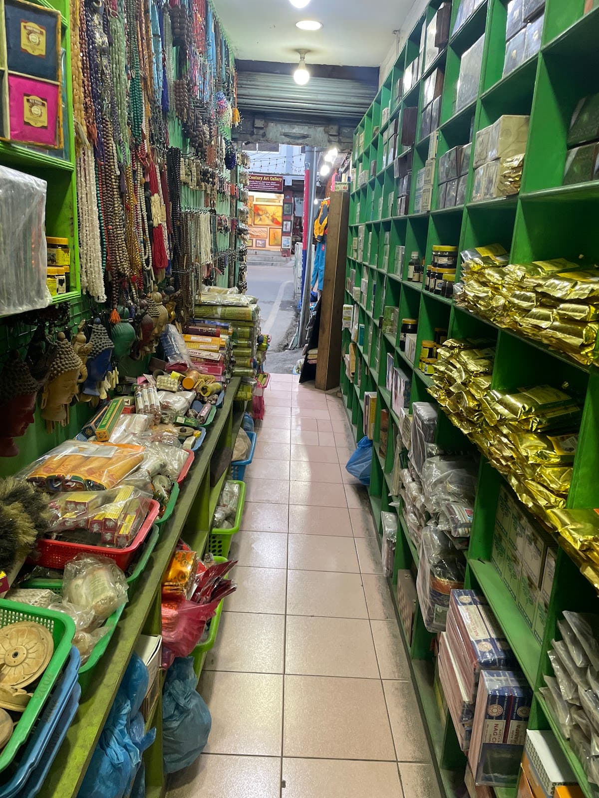 Organic tea and spices gift shop