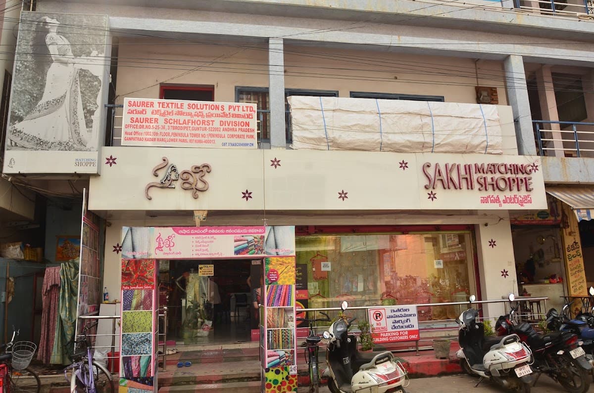 Sakhi Matching Shopee boutique&maggam works — photo by Support Direct India Pvt Ltd