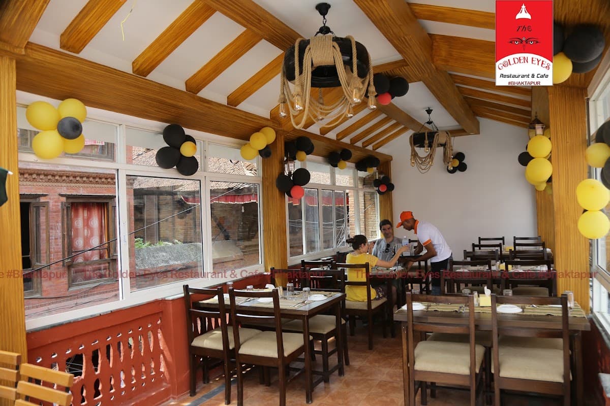 The Golden Eyes Restaurant & Cafe — photo by Nisarga Sharma