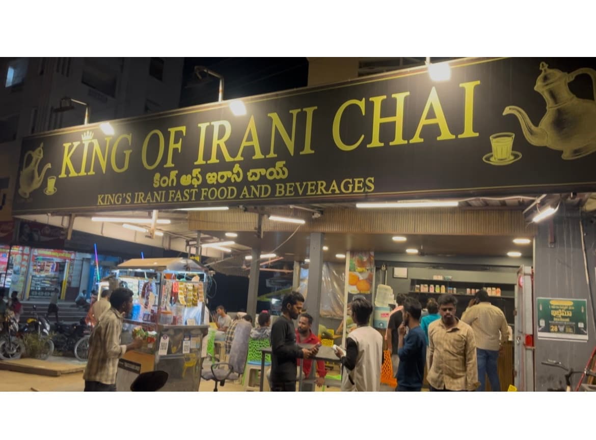 THE KING OF IRANI CHAI — photo by Shaik Shanavaz