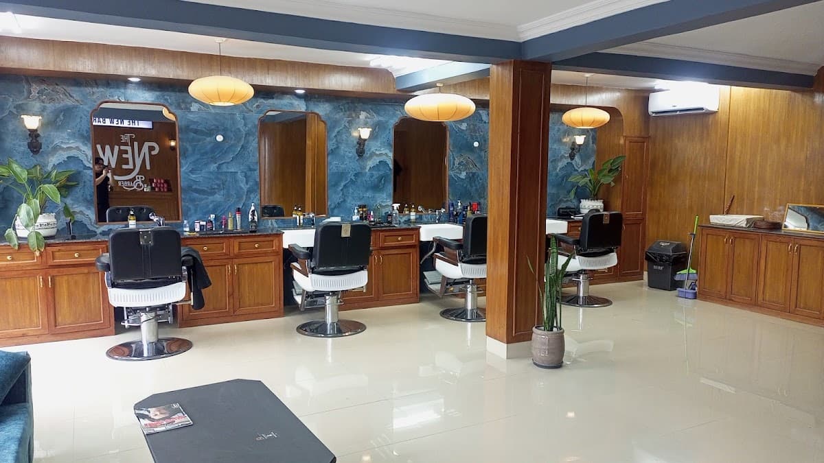 The New Barber jhamsikhel — photo by Bishal Lama