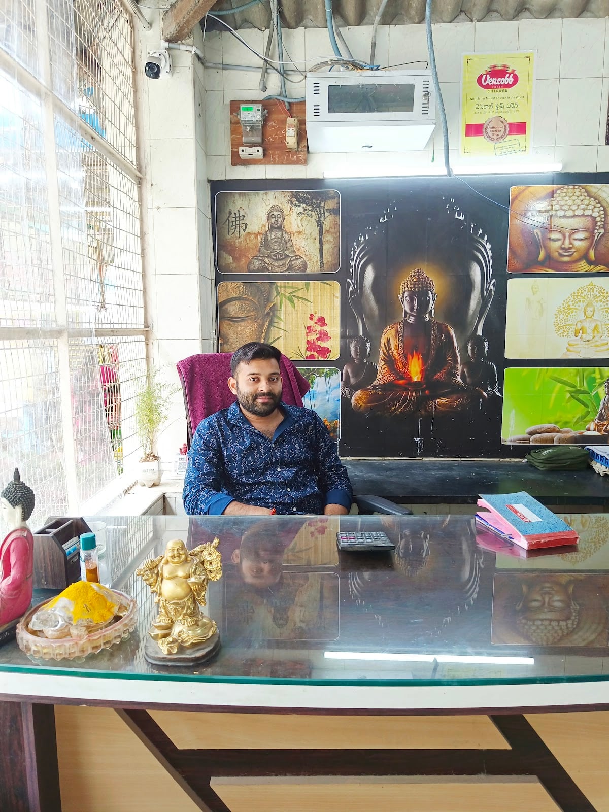 Amaravathi chicken centre — photo by Amaravathi chicken centre