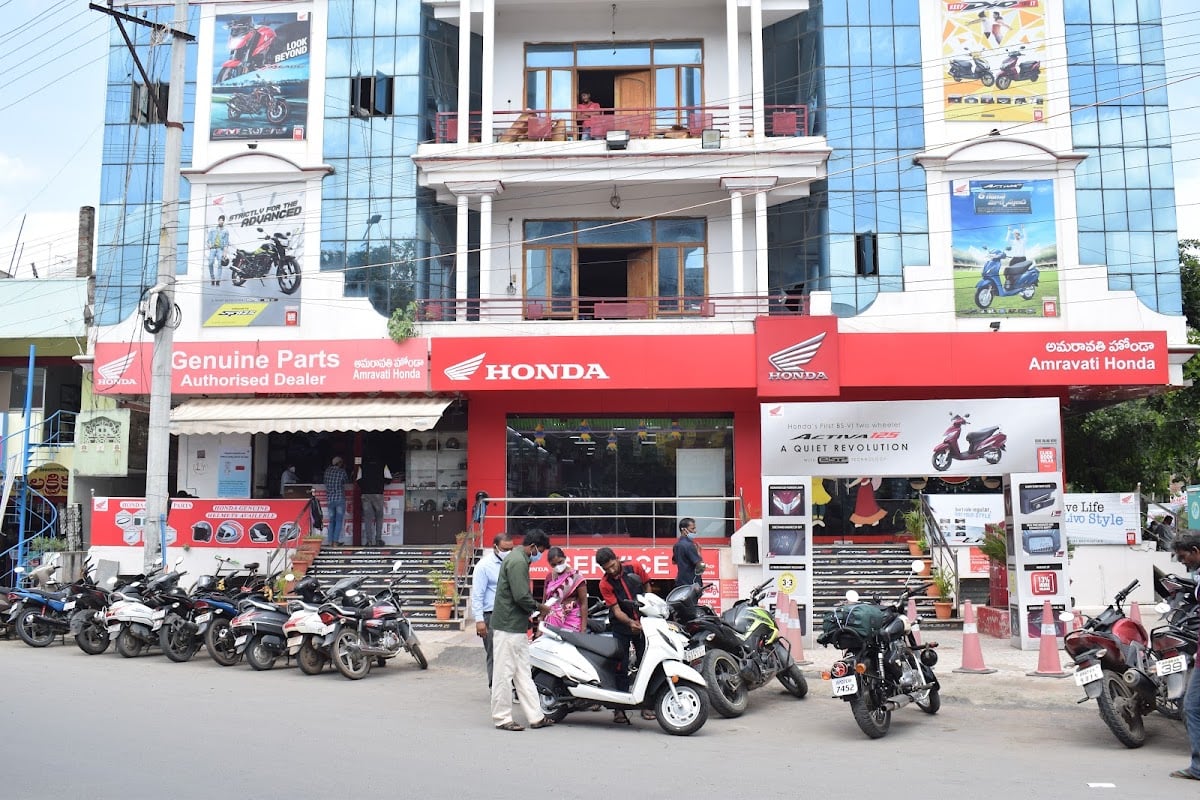 Amravati Honda showroom Guntur — photo by EchoBooom Solutions