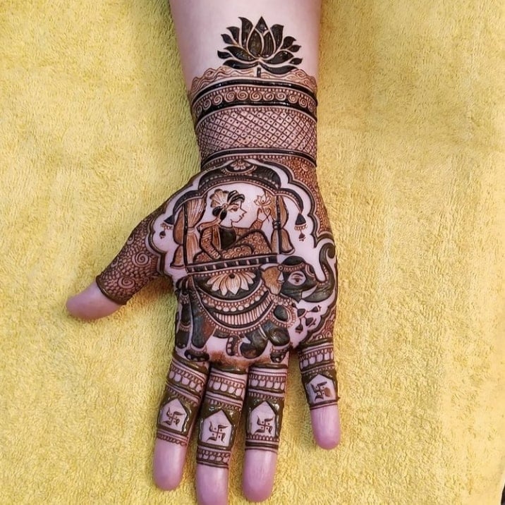 Anusree beauty parlour — photo by Ajay mehndi artist Mehandi Artist Guntur