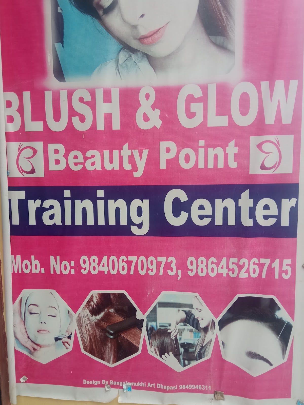 Blush and glow beauty point — photo by rajan adhikari