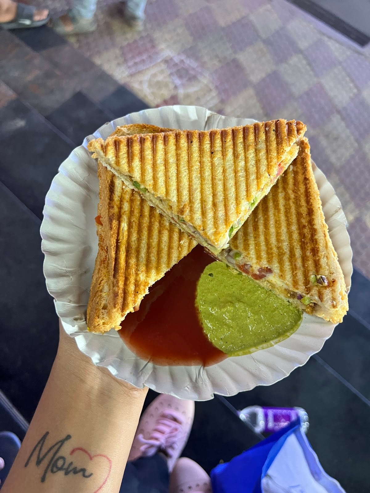 Bombay chat — photo by Divya Vanga