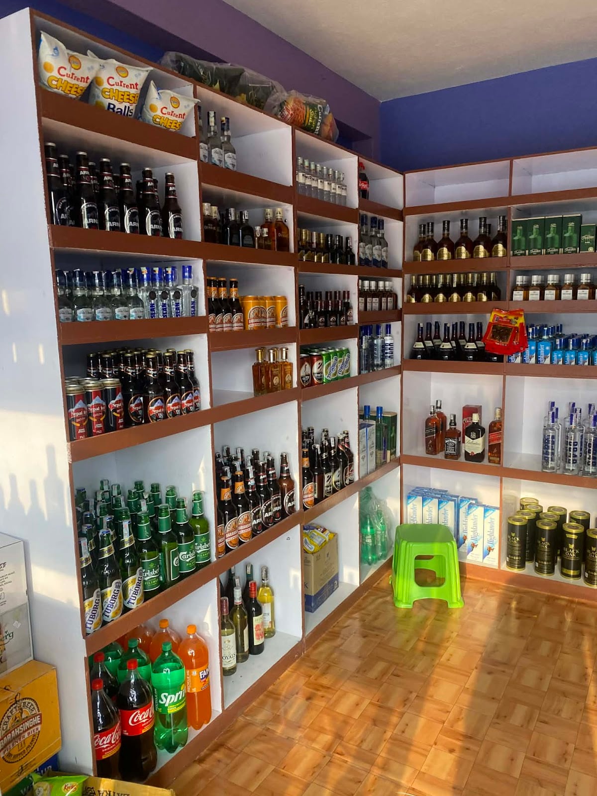Bulls Liquor Store — photo by Santosh Khatri