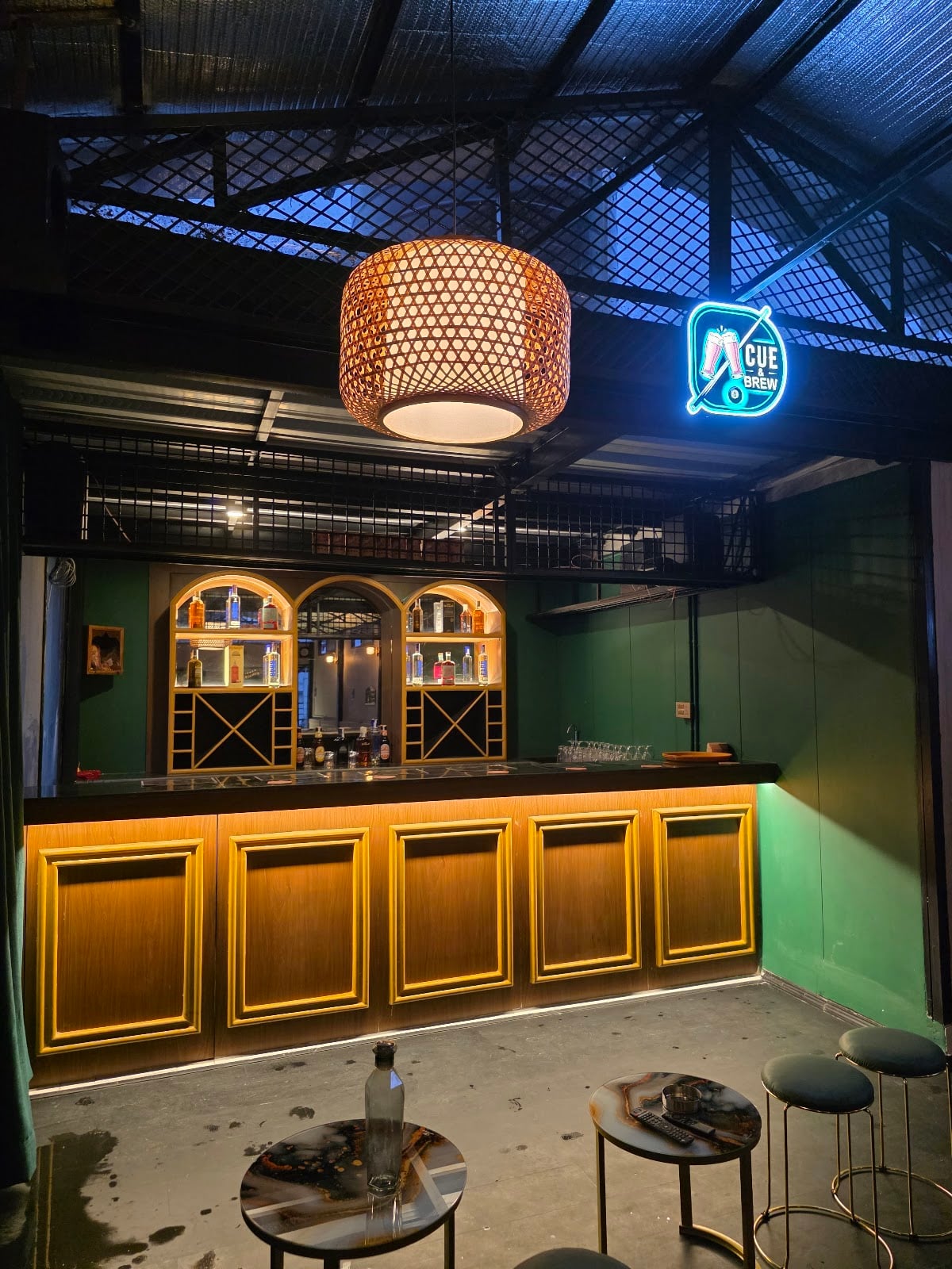 Cue & Brew — photo by Samagra ghimire
