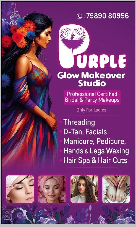 Facials — photo by Purple glow mekover studio