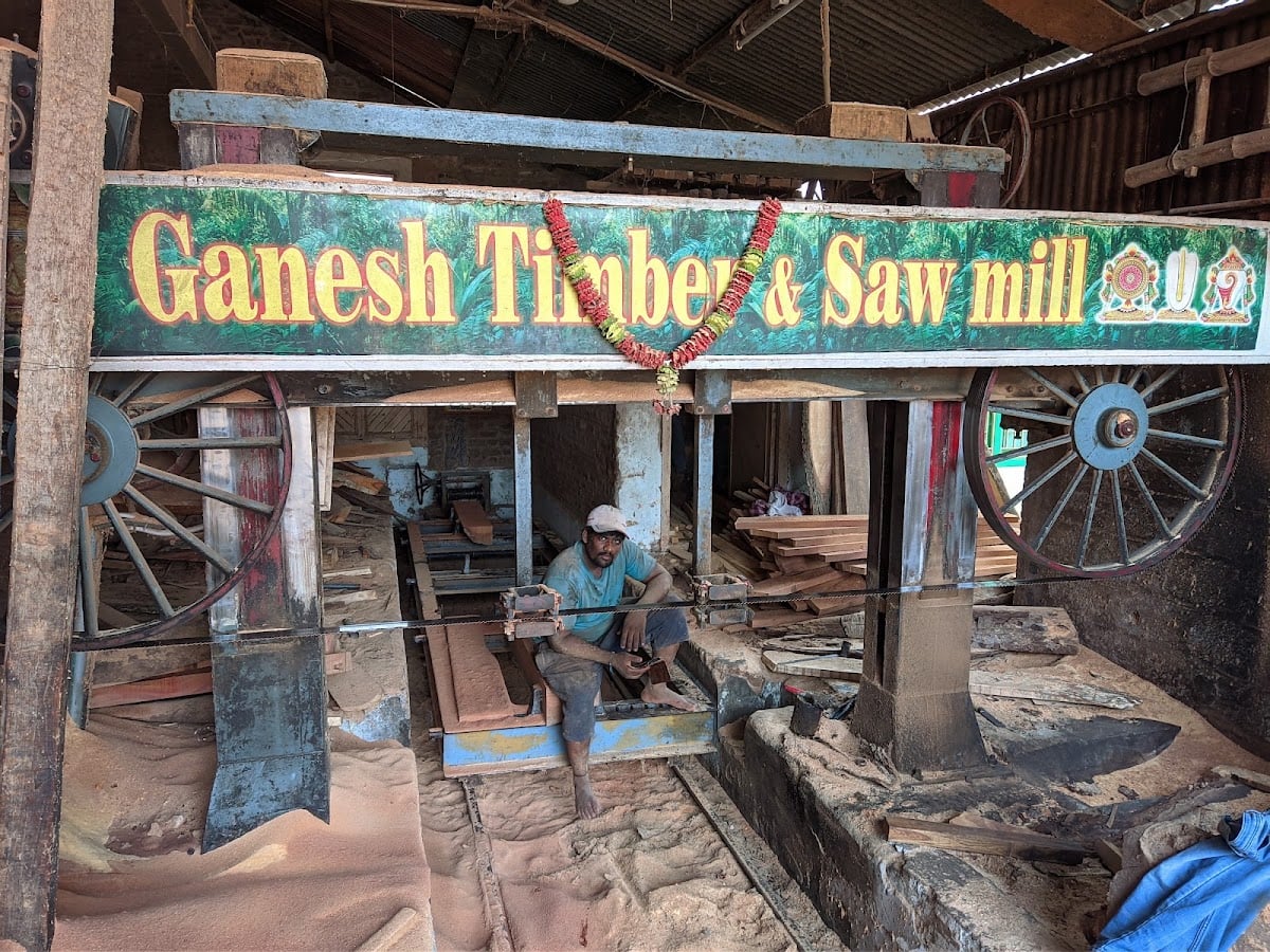 Ganesh timber and saw mill — photo by Suresh Chandra Mannava