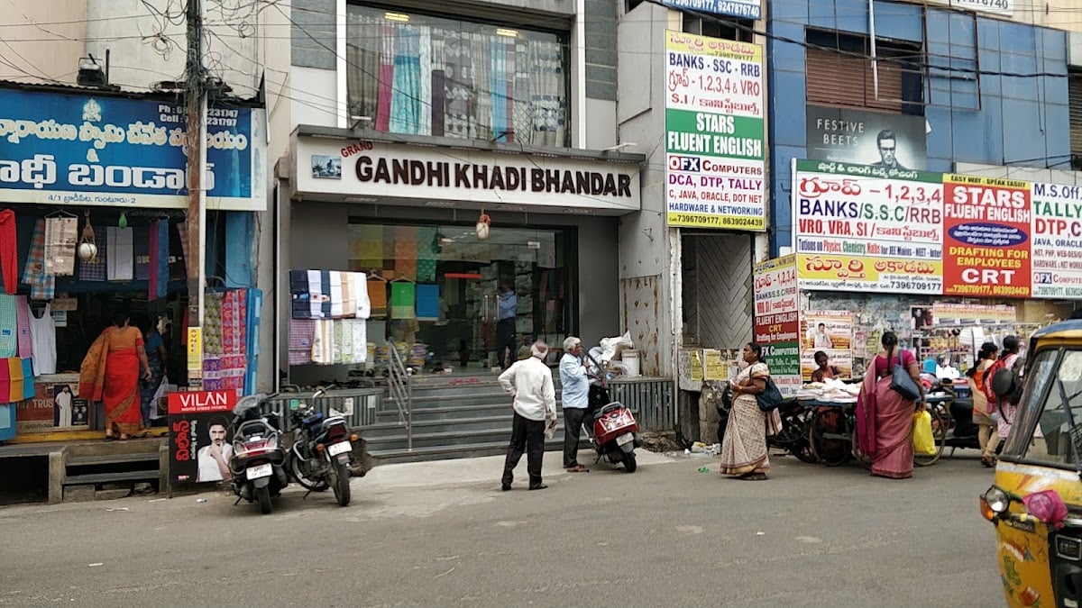 Grand Gandhi Khadi Bhandar — photo by ani Reddy