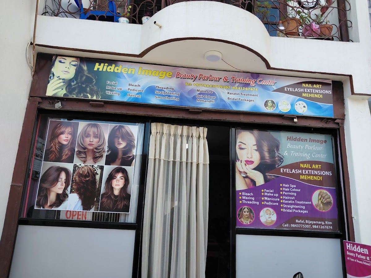 Hidden image beauty parlour — photo by Ishwori Shrestha