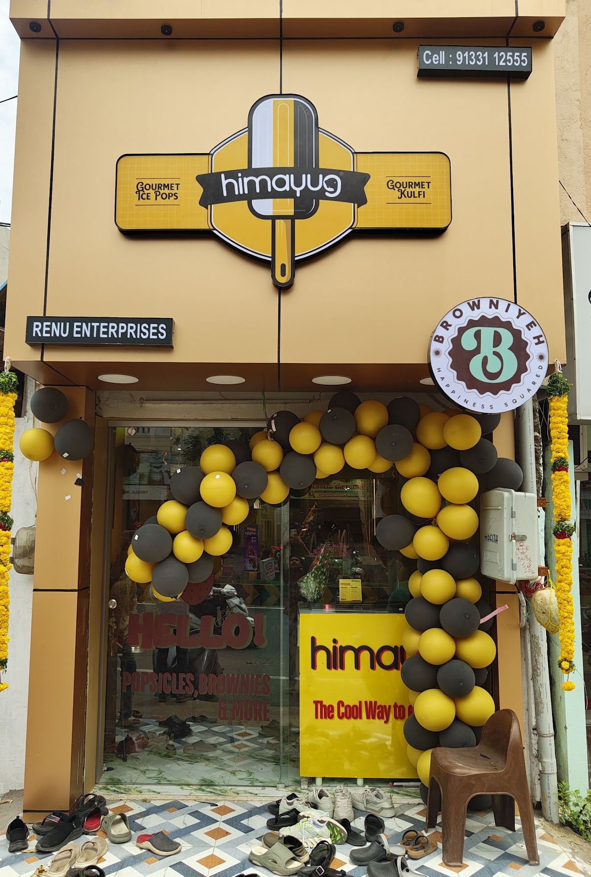 Himayug Gourmet Ice Treats - Vijayawada — photo by Himayug Gourmet Ice Treats - Vijayawada