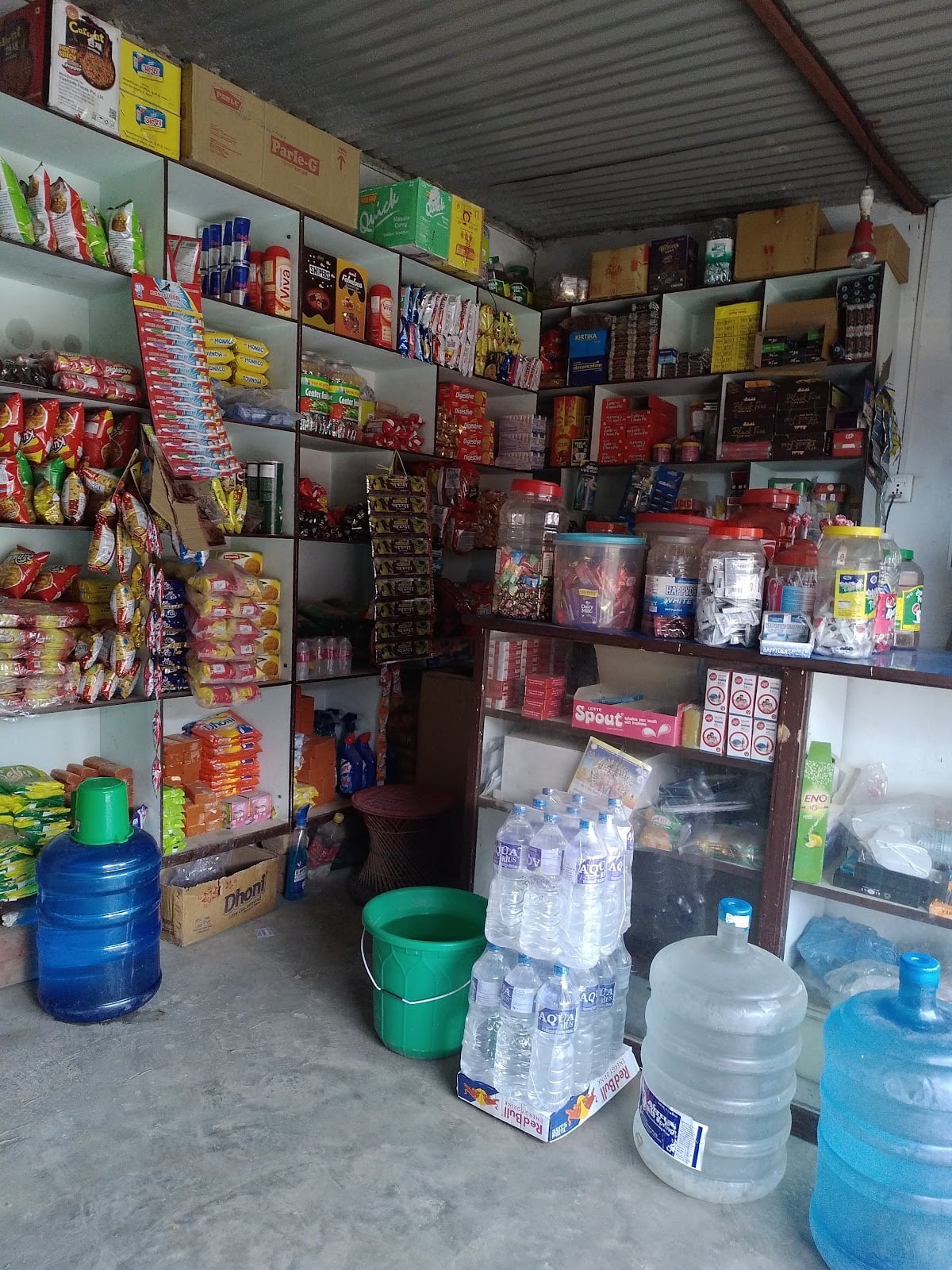 Jay bhole Baba tea shop — photo by Tika Rijal