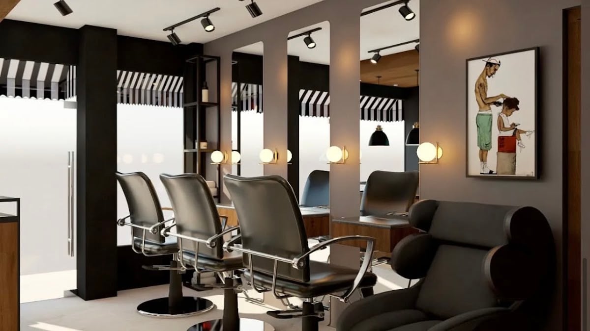 JIMMY'S BARBERSHOP — photo by Sanjay Lama
