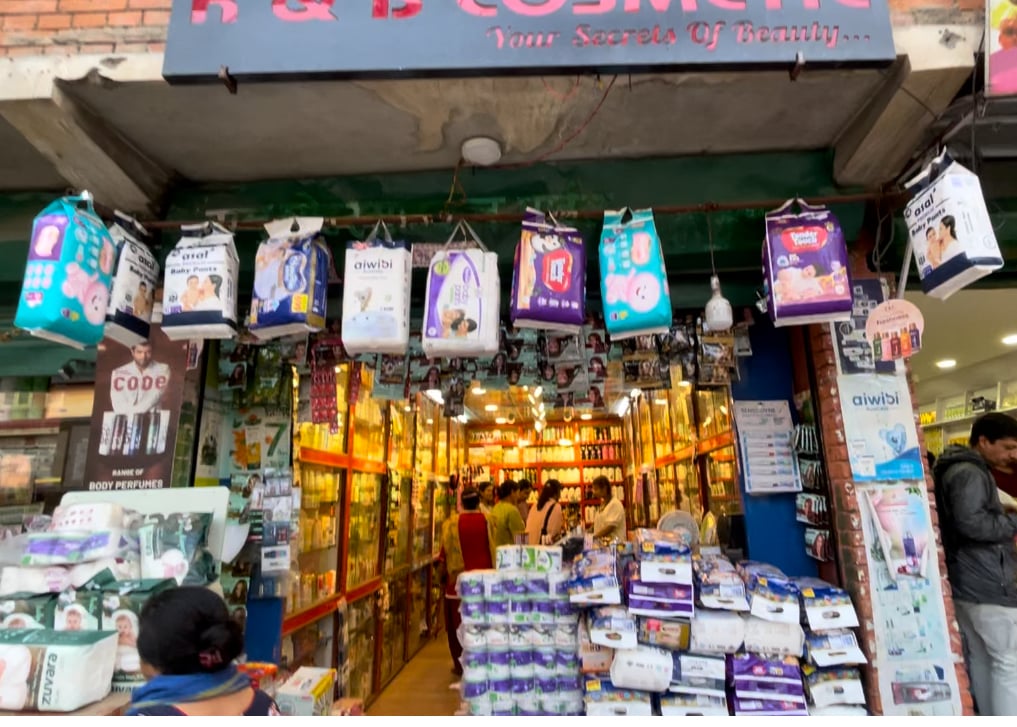 KandB2 cosmetic Holesele shop — photo by kumar lamichhane
