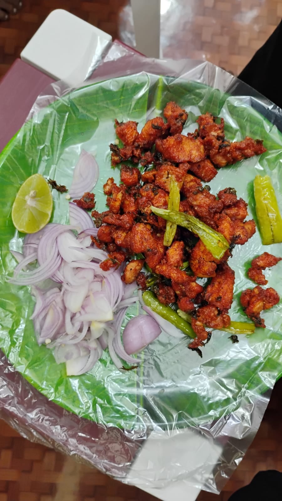 Kareem biryani & snacks — photo by Ibrahim Mohammad
