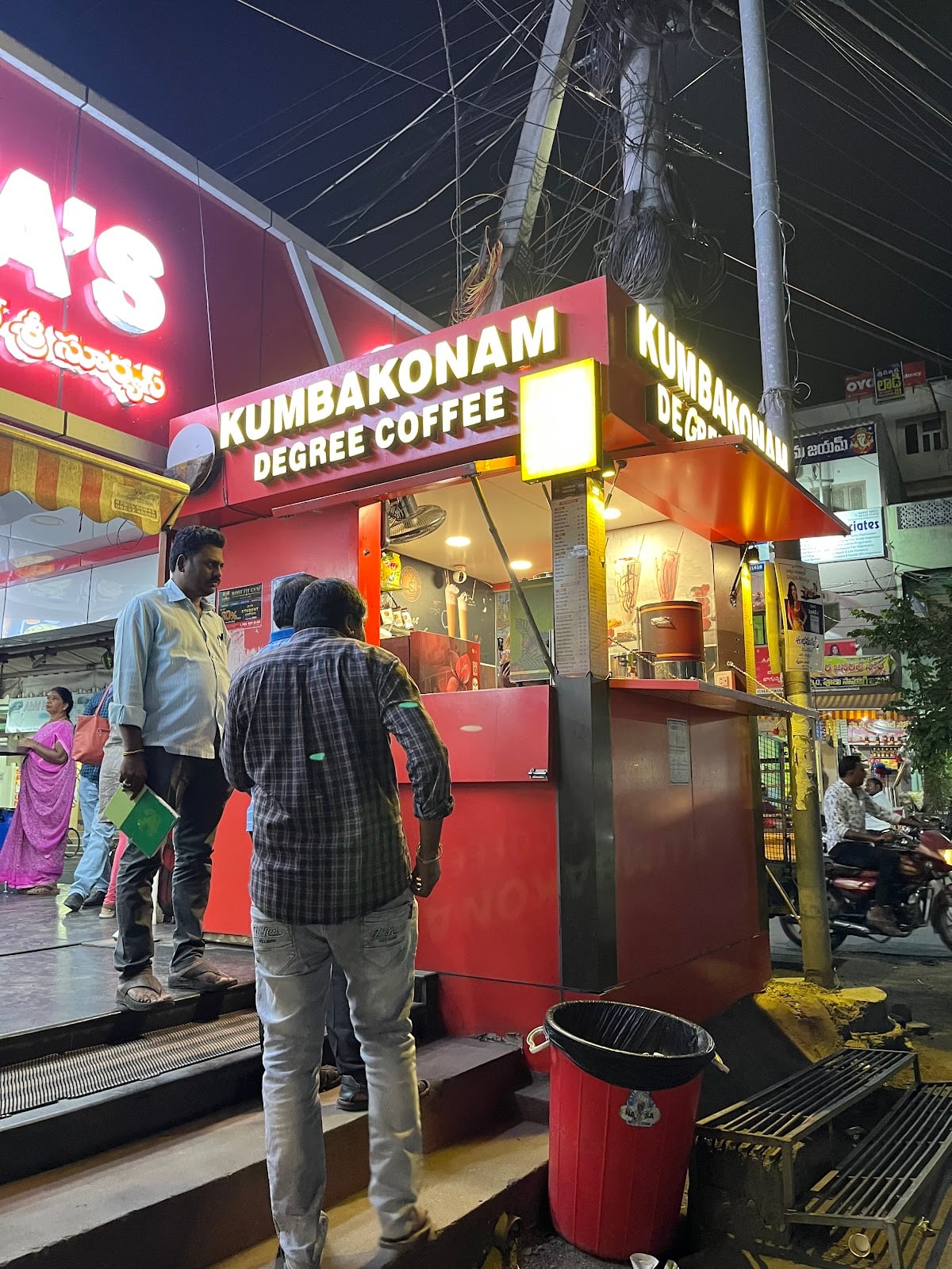 Kumbakonam Degree Coffee. — photo by SOUTH COAST RAILWAYS S.Co.R