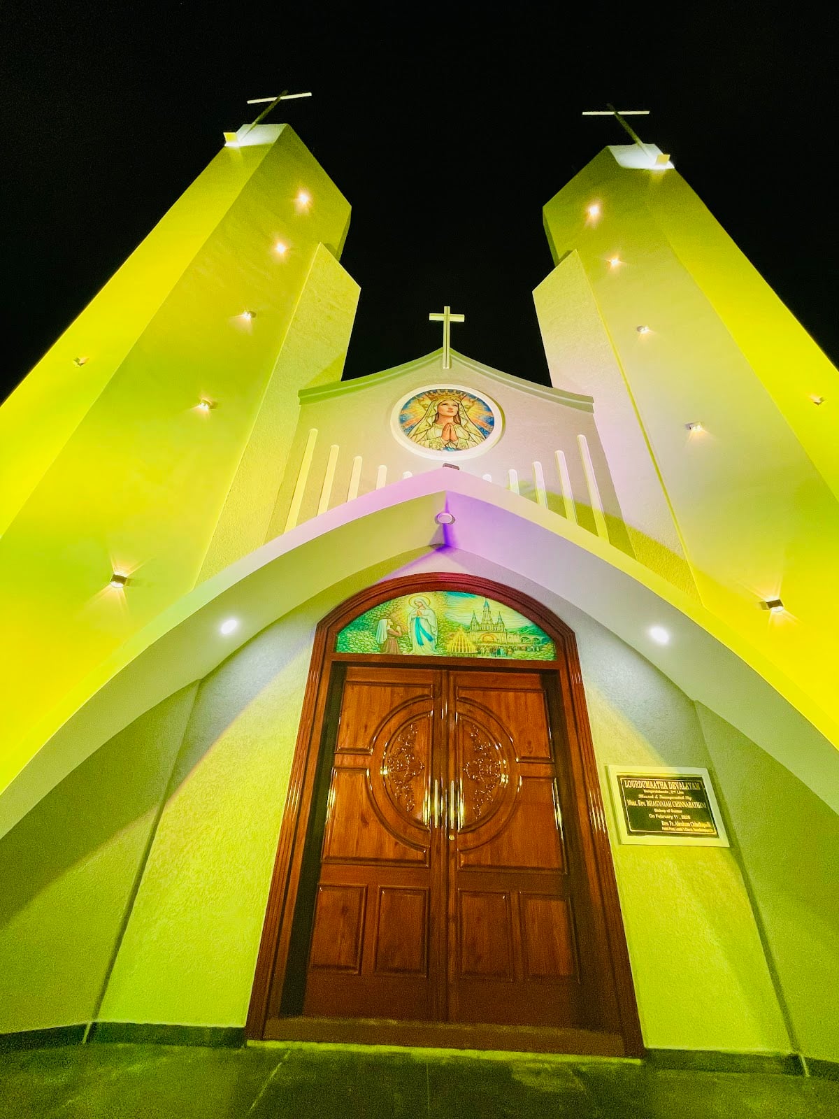 Lourd Matha Church — photo by akhil raj gangolu