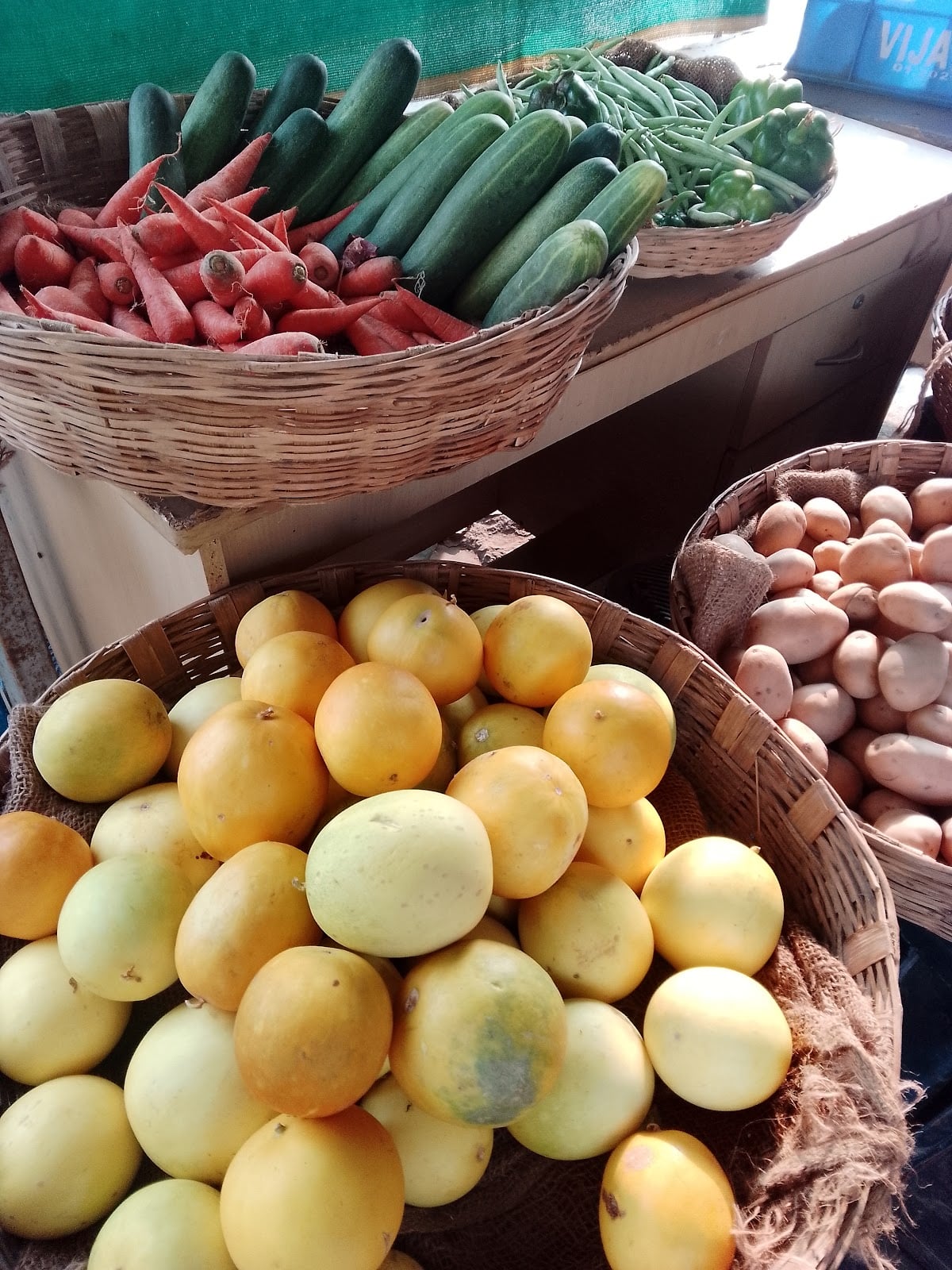 MAA VEGTABLES & MILK — photo by ANJANEYA CURRIES & meals