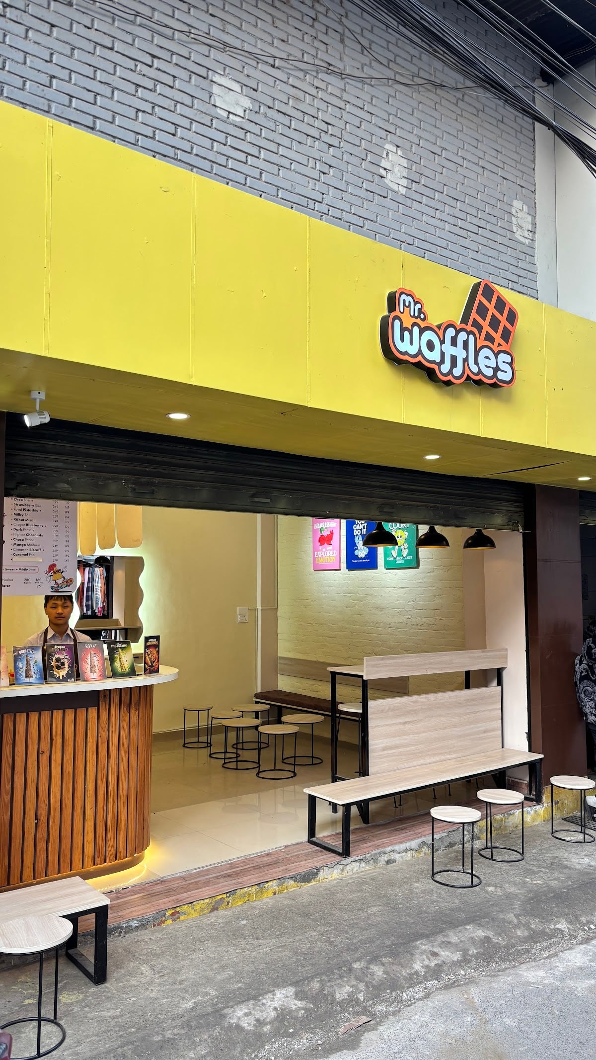 Mr. Waffles Baneshwor — photo by Safal Shakya