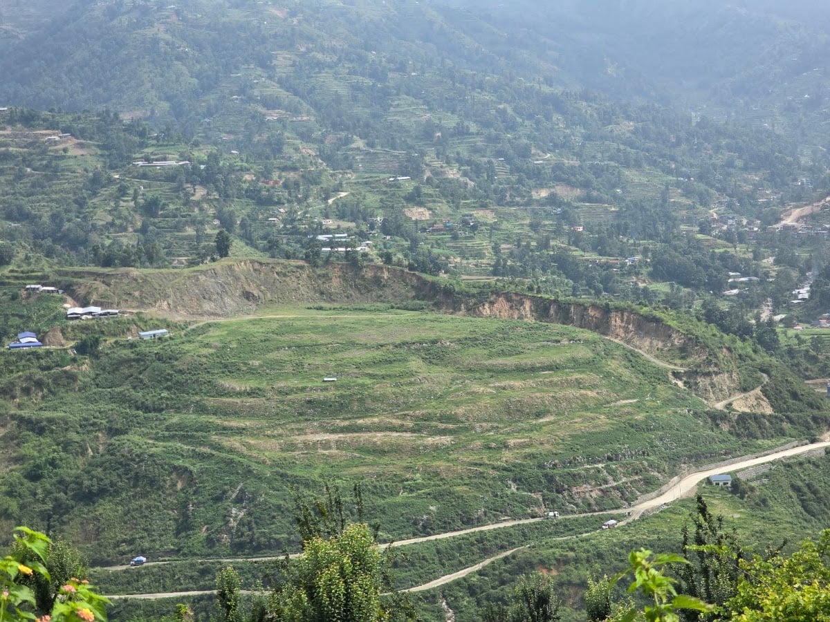 Natural khaja Ghar Simkhada Gaun — photo by Achyut Acharya