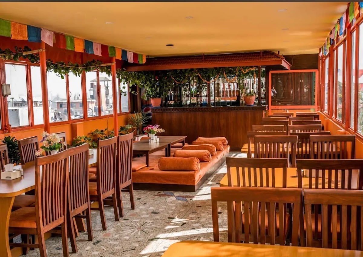 Nepalaya rooftop Restaurant — photo by Kusum Karki