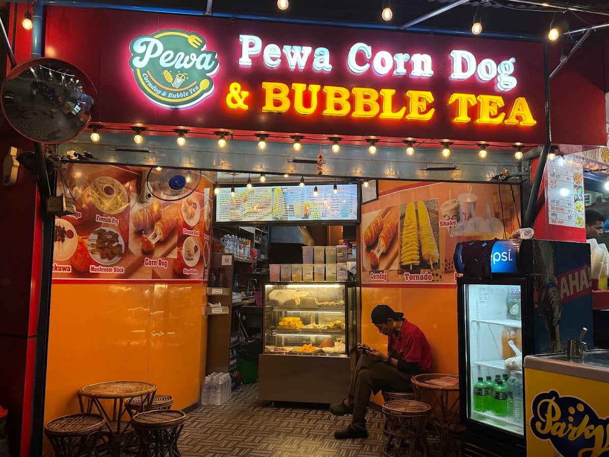 New Pewa Corn Dog & Bubble Tea — photo by Pewa Corn Dog & Bubble Tea