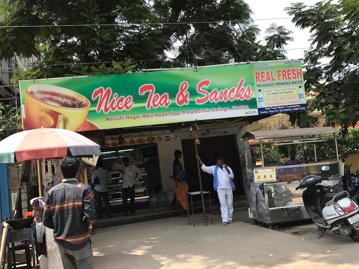 Nice Tea & Snacks — photo by Arun Alapati