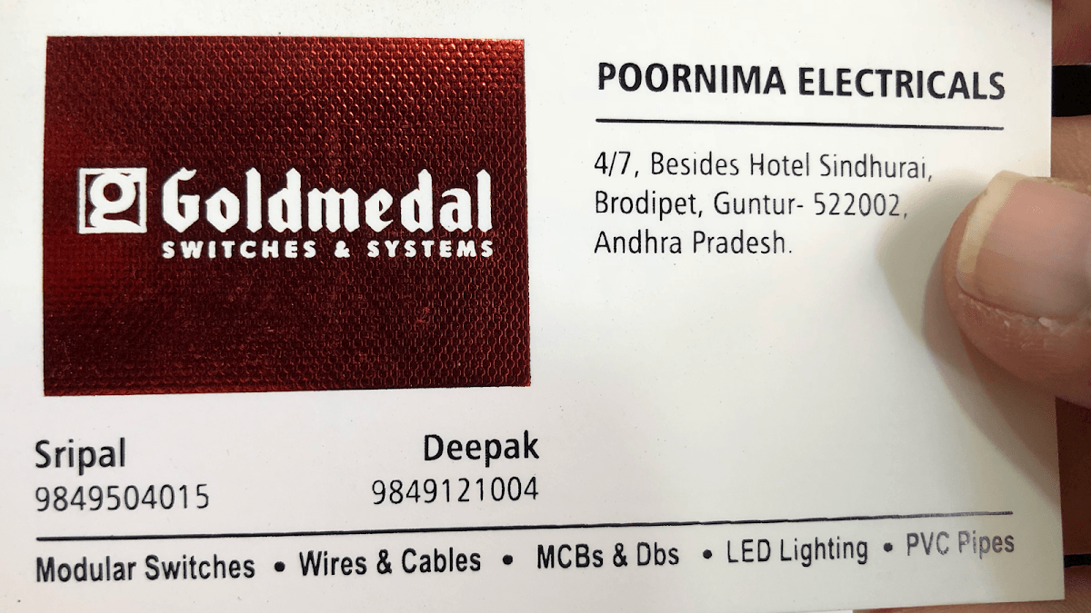 POORNIMA ELECTRICALS — photo by POORNIMA ELECTRICALS