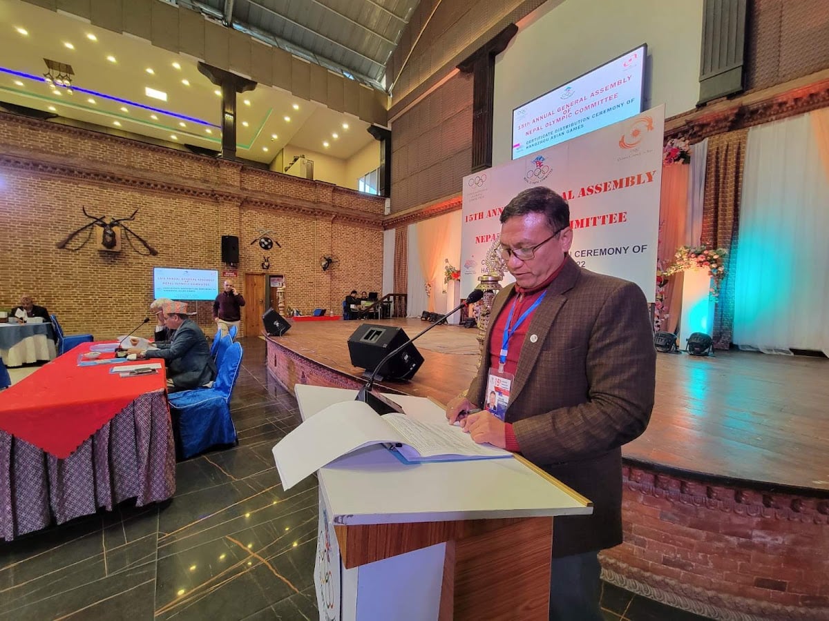 Rajan SHRESTHA (NOC Nepal) — photo by Rajan SHRESTHA (NOC Nepal)