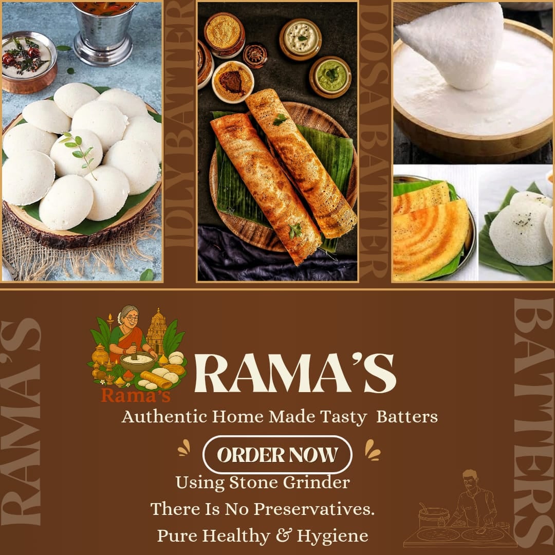 Rama's Home Foods Idly & Dosa Batter — photo by Rama's Home Foods Idly & Dosa Batter