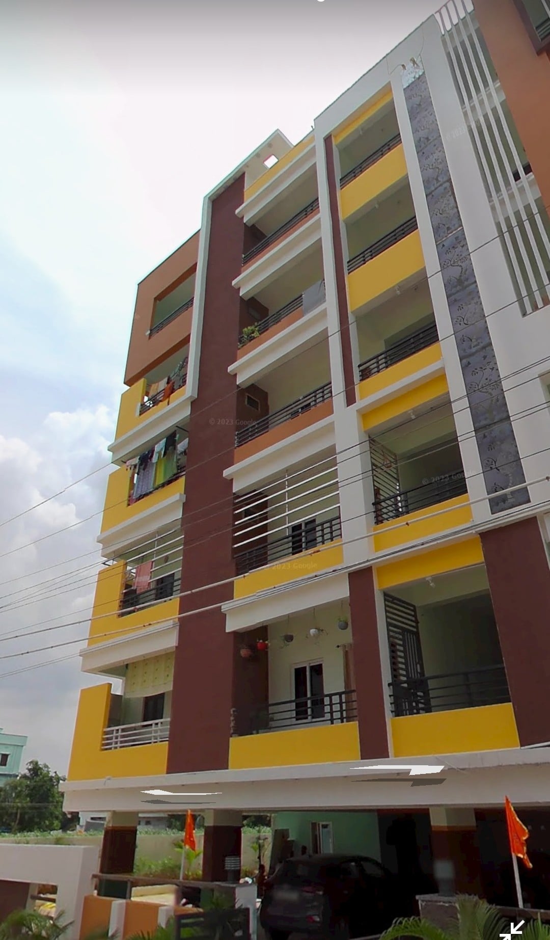 RR Rachana apartment — photo by Vijay Mohan