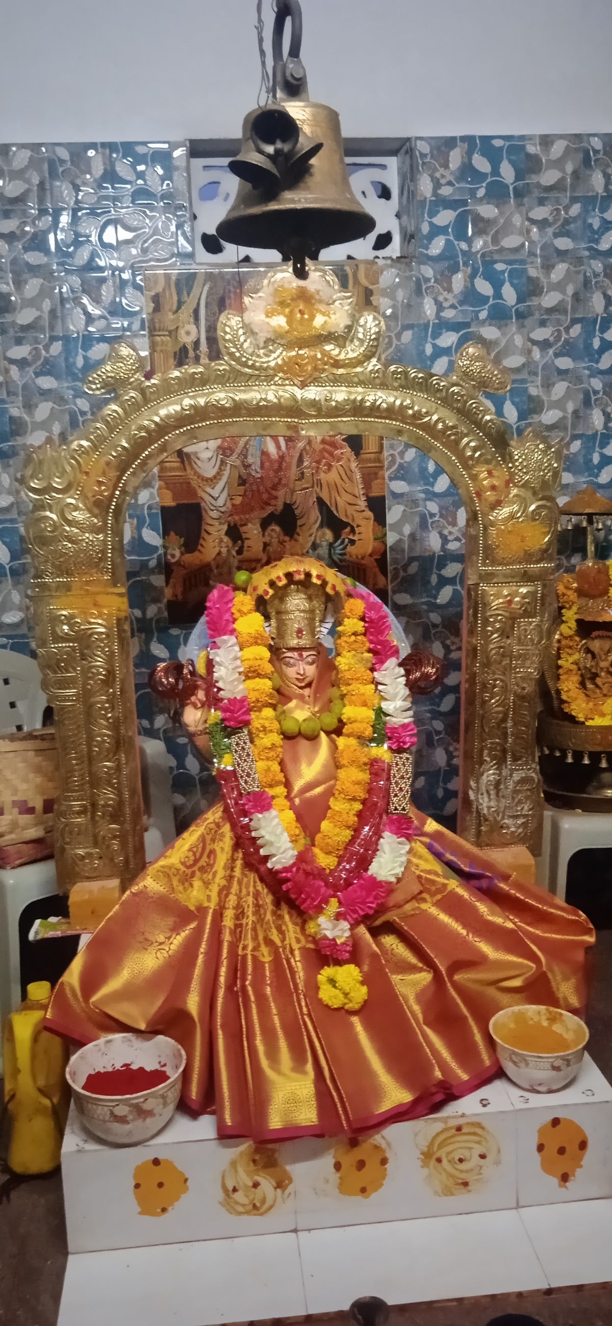 Sakhamuri vari Gangamma talli temple — photo by Srikrishna Shakamuri