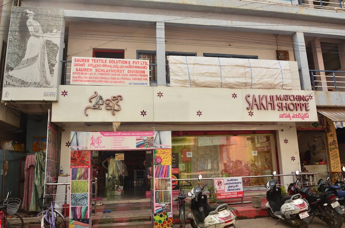 Sakhi Matching Shopee boutique&maggam works — photo by Support Direct India Pvt Ltd