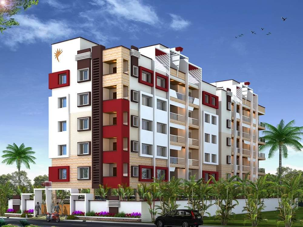 Silver Oak and Golden Oak apartments — photo by Narendra Mugatha
