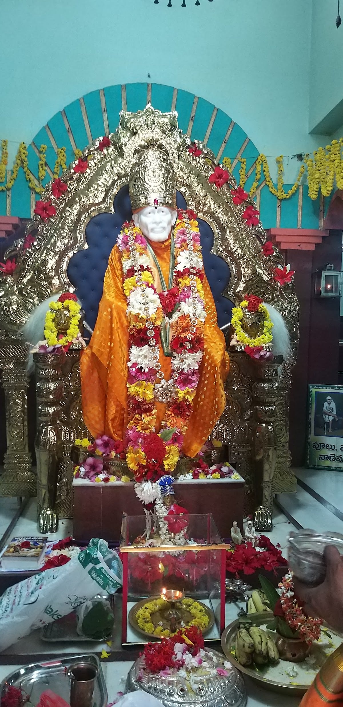 Sri Shiridi Sai Temple Pedakakani — photo by chaitanya Sri Ram