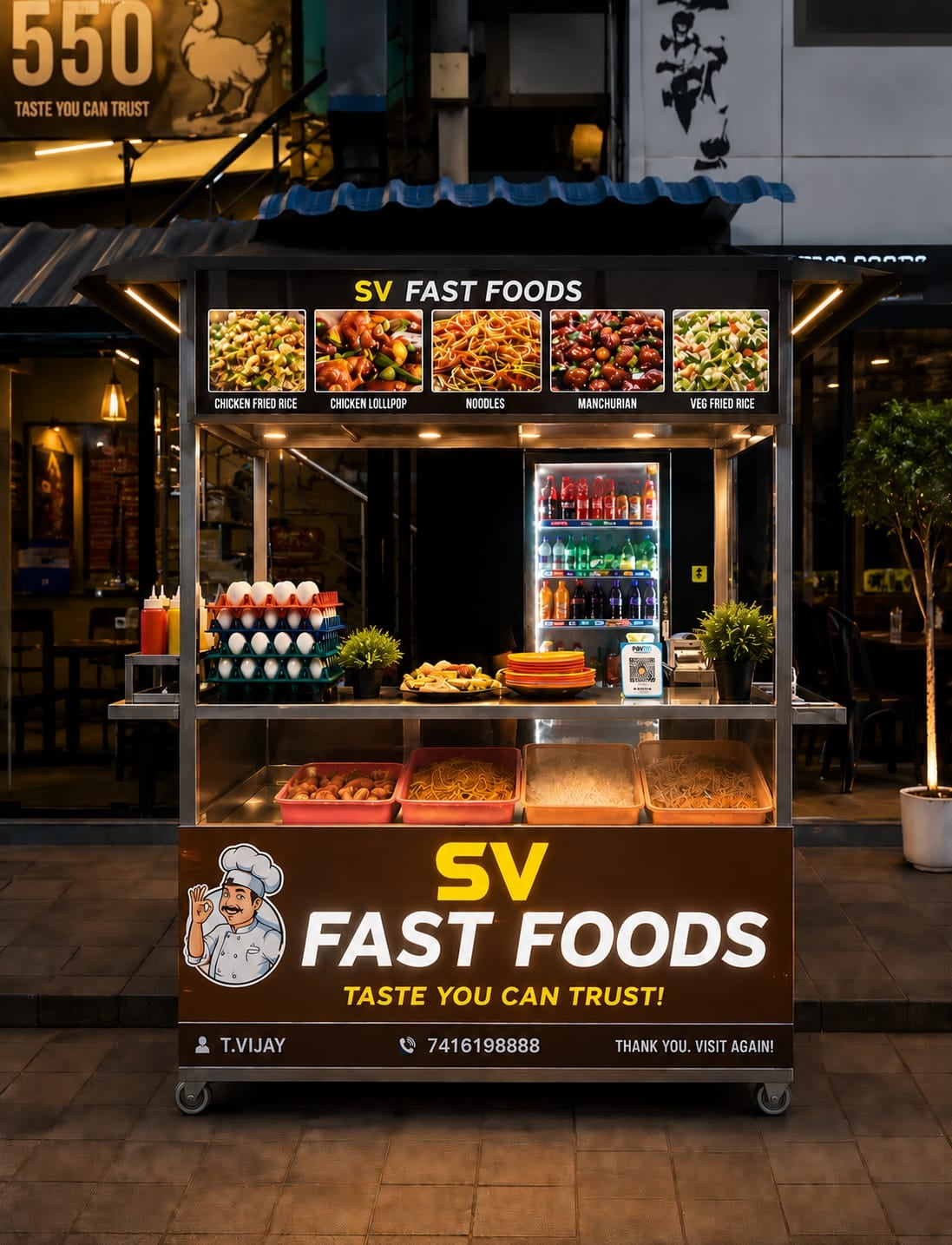 SV FAST FOODS — photo by vijju vijay