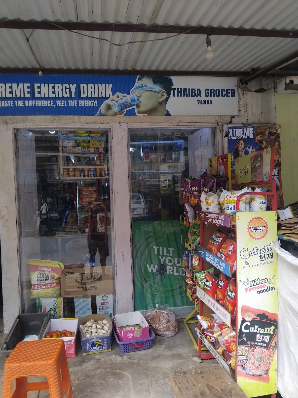 Thaiba Grocer — photo by Krishna Gopal Maharjan