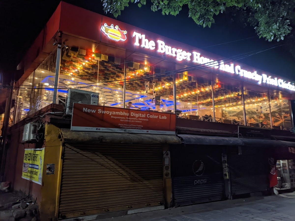 The Burger House & Crunchy Fried Chicken Swayambhu — photo by Chandan Shakya