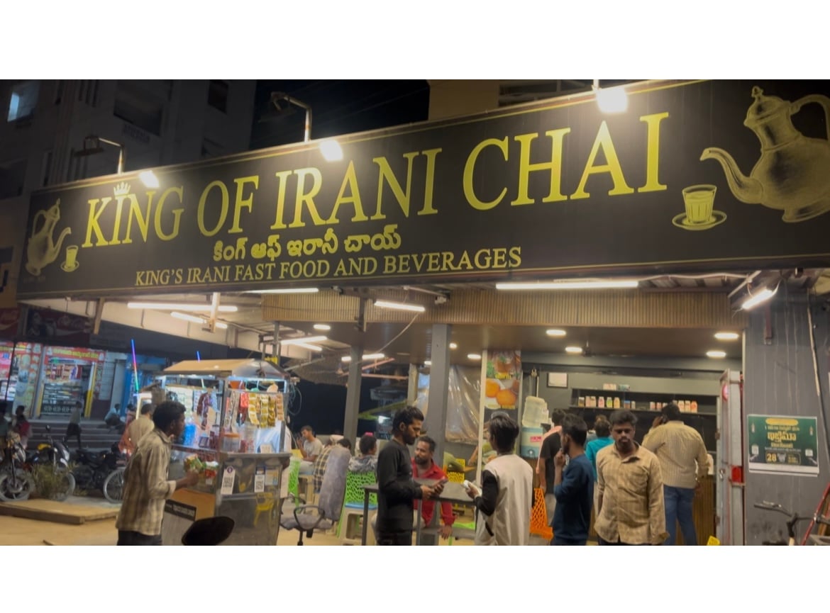 THE KING OF IRANI CHAI — photo by Shaik Shanavaz