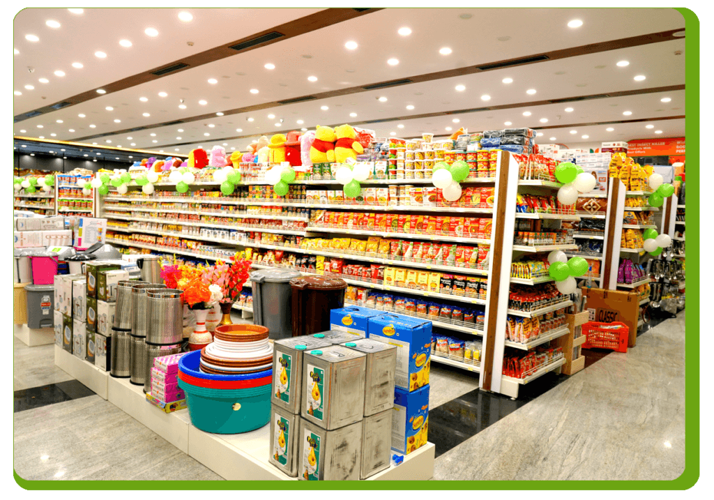 Ushodaya Super Markets, I.G.M, Rain Tree Park — photo by Ushodaya Super Market